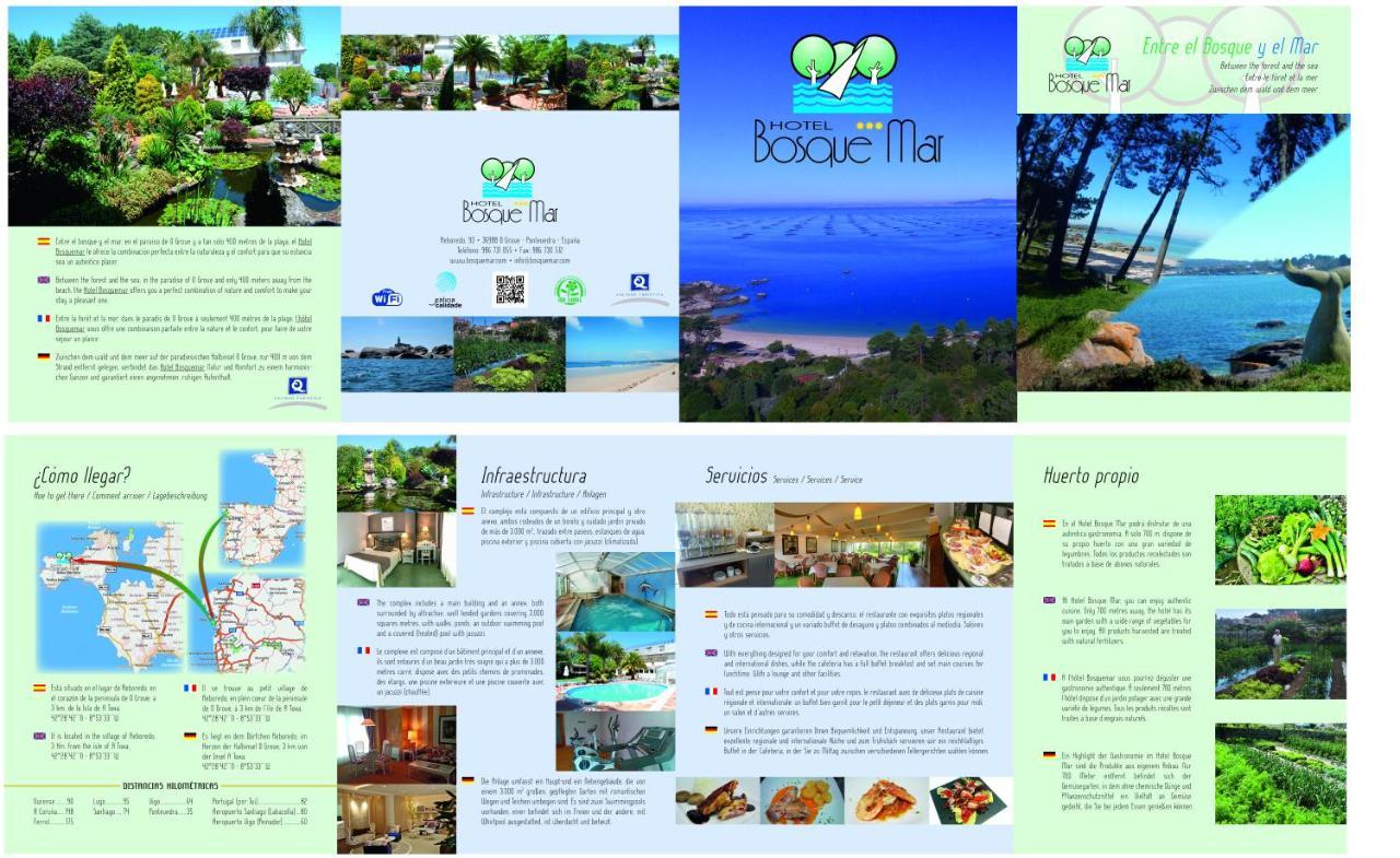 Hotel Spa Bosque Mar Reboredo Ngoại thất bức ảnh